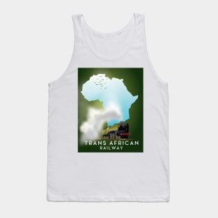 Trans African Travel poster Tank Top